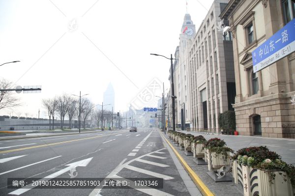 上海外灘清晨