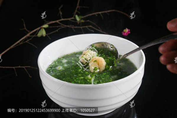 薺菜蝦仁燒魚肚