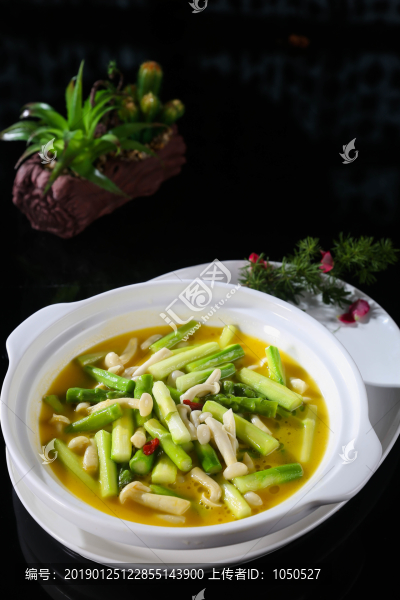 hsl2494雞湯蘆筍白玉菇