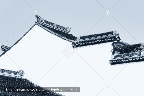 徽派建筑屋檐
