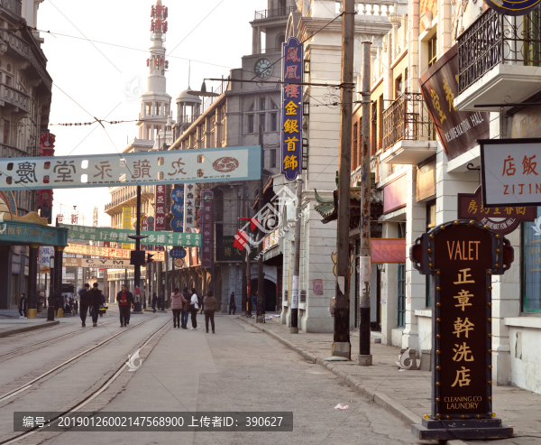 老上海街景