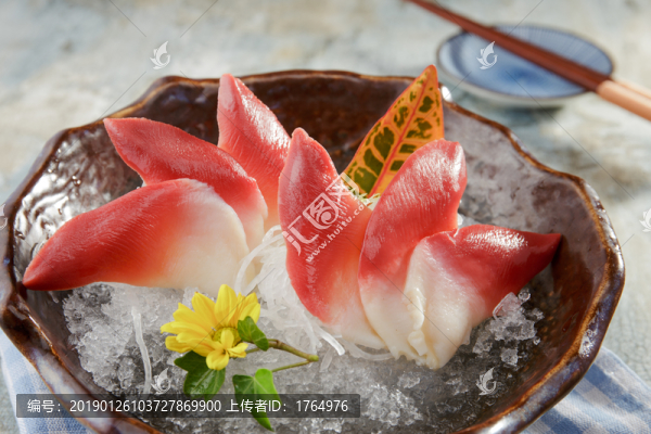 北極貝刺身