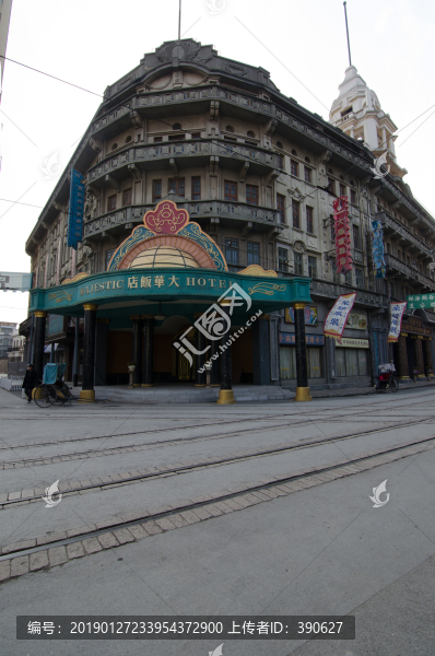 老上海南京路街景