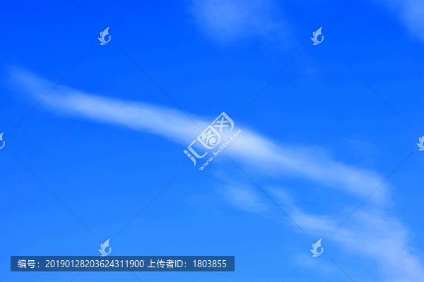 藍天白云