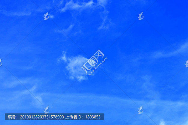 藍天白云