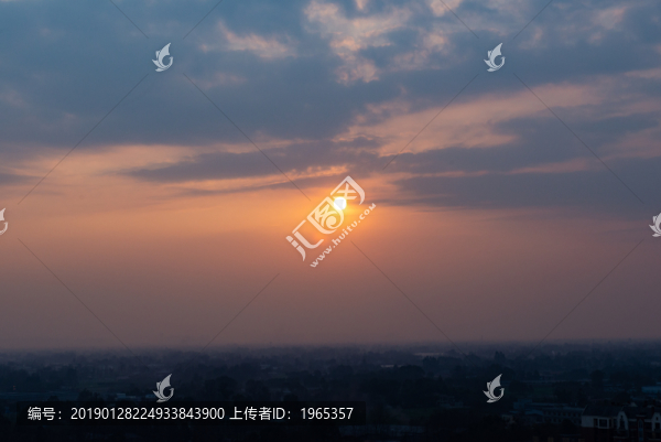 日落晚霞
