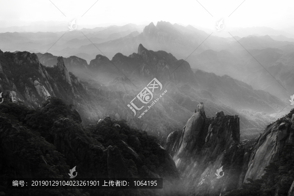 仙境一般的三清山