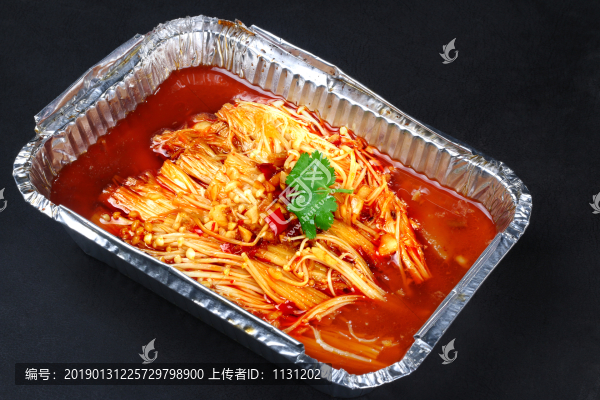 錫紙金針菇
