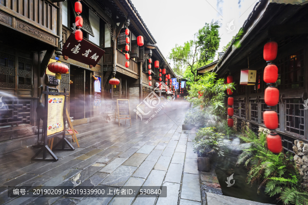 成都錦里古鎮(zhèn)夜景