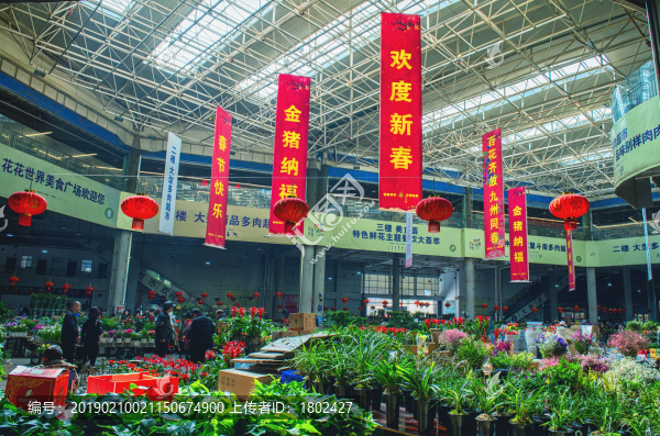 亞洲第一花市昆明斗南花市