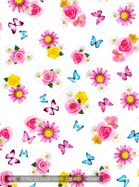 蝴蝶亂花