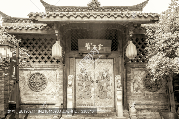 成都古鎮(zhèn)寬窄巷子