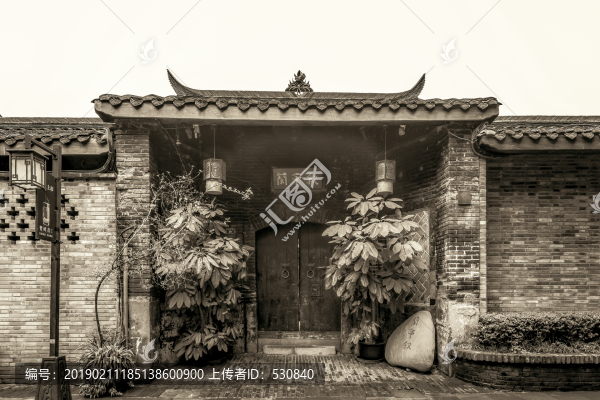 成都古鎮(zhèn)寬窄巷子