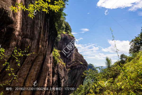中國福建武夷山虎嘯巖