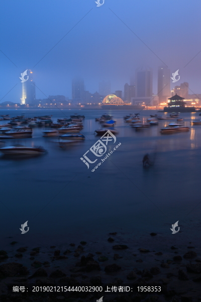 青島海港夜色