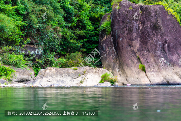 中國福建武夷山九曲溪漂流