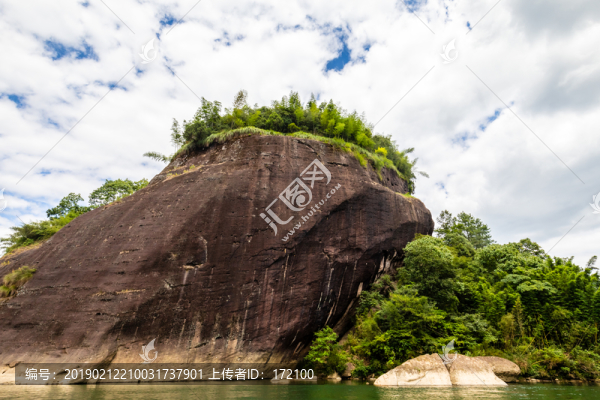 中國福建武夷山九曲溪漂流