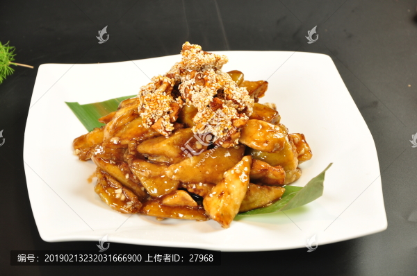 核桃焦溜茄子