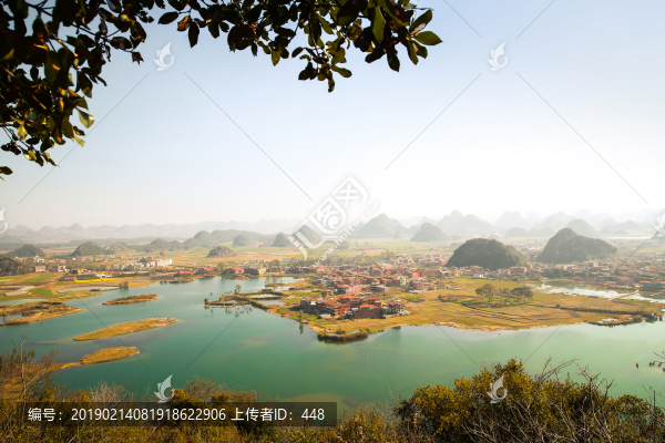 云南普者黑全景