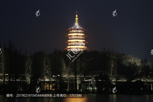 雷峰塔夜景