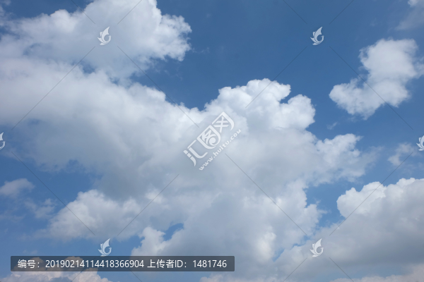 藍天白云