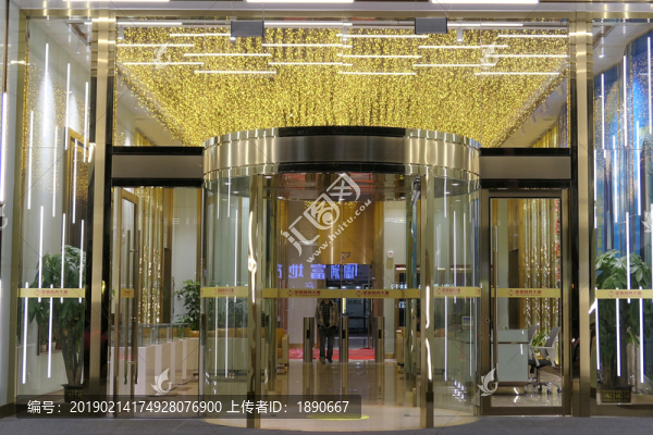 酒店自動旋轉(zhuǎn)門