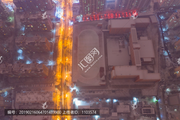濟南雪后夜景47