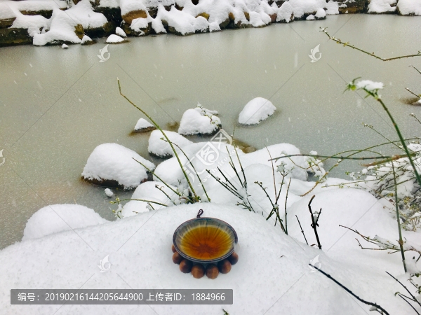 雪中茶道