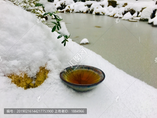 雪中茶道