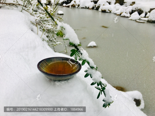 雪中茶道