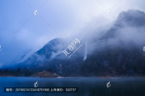 畢棚溝冰瀑