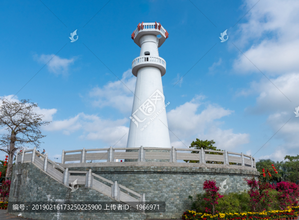 湛江市區(qū)中澳友誼花園的燈塔