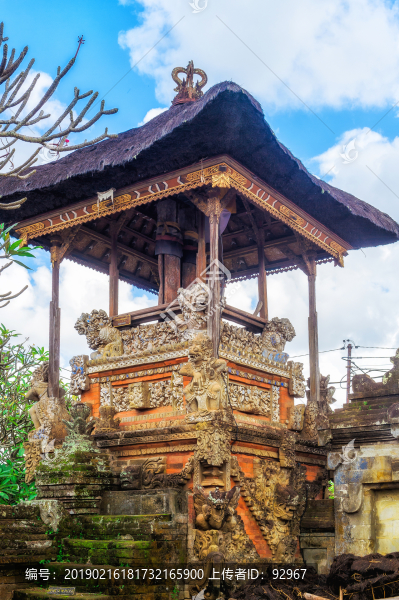 巴厘島寺廟建筑