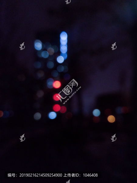 摩登夢幻夜景