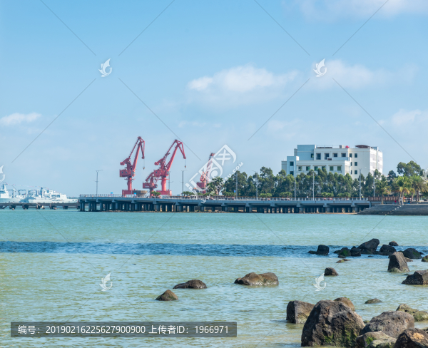 湛江寶盛碼頭的風光