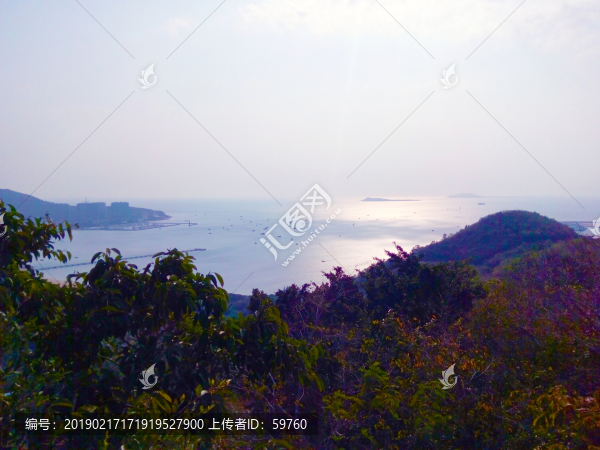 三亞海濱山水風(fēng)景