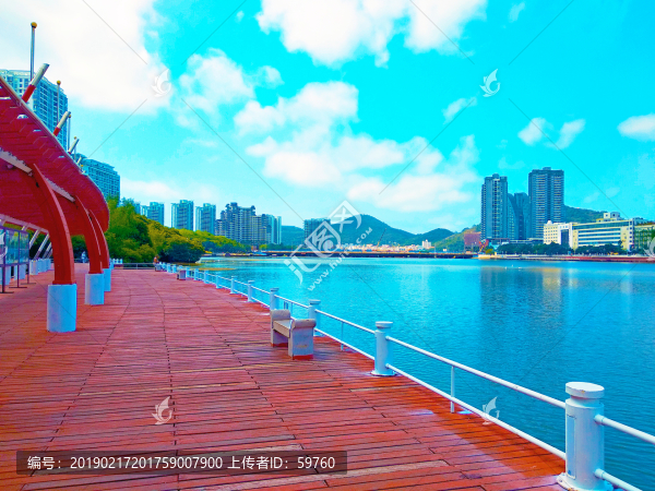 三亞河畔風(fēng)景