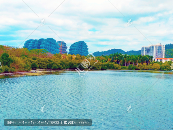 三亞河畔風(fēng)景