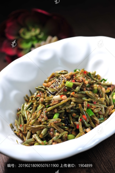 干豆角炒肉