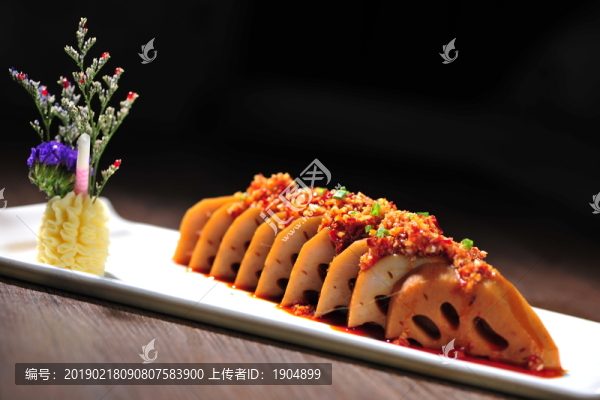 涼拌藕片