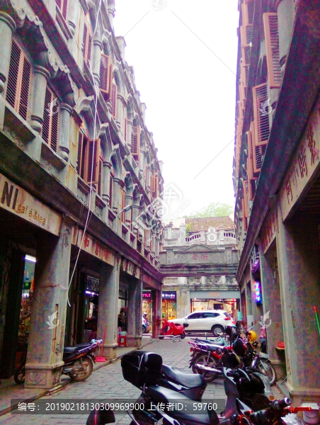 文昌文南老街風景