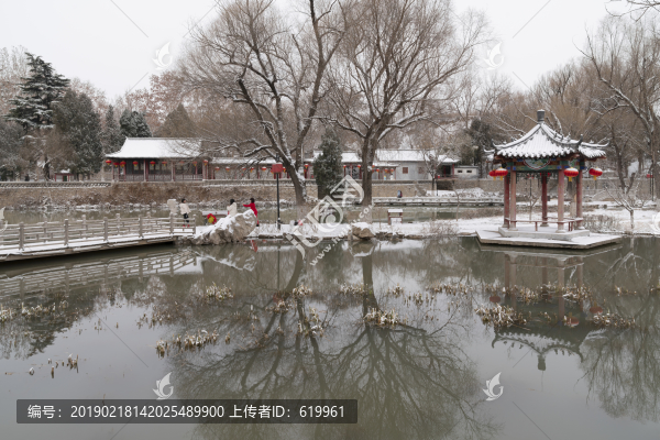 水墨園林景觀