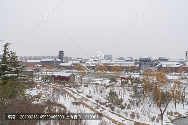 青州雪景