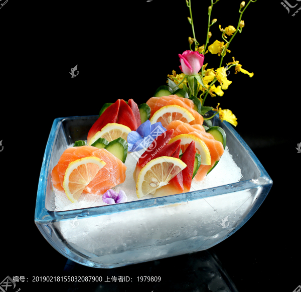 三文魚(yú)拼北極貝