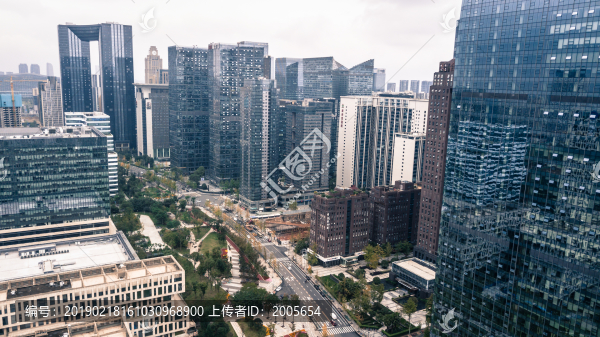 成都天府新區(qū)一角