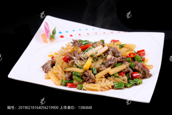 美椒焗雙花