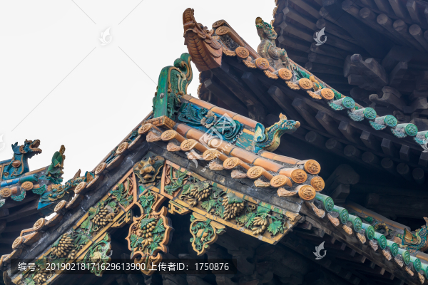 古建筑琉璃飾件