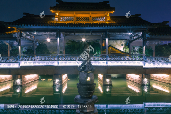 浙江烏鎮(zhèn)夜景