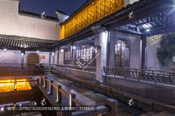 浙江烏鎮(zhèn)夜景
