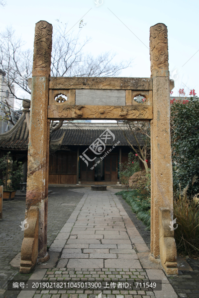 阿炳故居通靈橋石坊